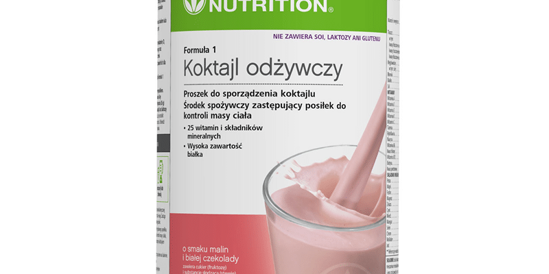 Koktajl odżywczy Herbalife o smaku malin i białej czekolady 500 g